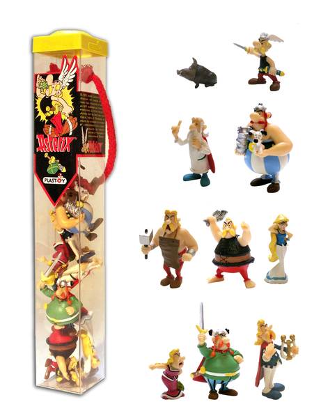 Mini Figürchen Asterix & Obelix Bridelix Plastoy Verleihnix 4 CM Neu Verpackt 