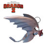 MAR338 - How to train your dragon 2 - Cloudjumper - Key ring