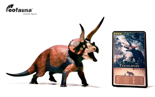 EO006A - Triceratops (Dominant) 1:35 - dinosaures faufilés