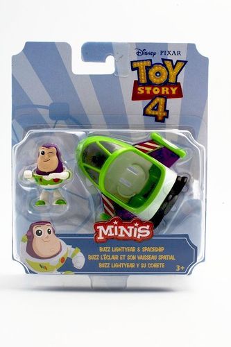 MAT402 - Buzz Lightyear con Astronave - Toy Story 4 Minis