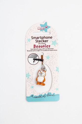 NIC39533 - Beauties Smartphone plug - Comic Cat
