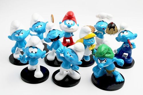 PU700000 - The Smurfs Resin figures set (10 figurines)