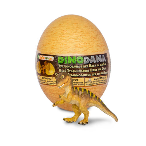 S100988 - Dino Dana Tyrannosaurus Rex bébé avec œuf - Nouveauté 2022
