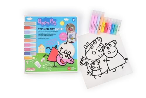 SA13100 - Sticker Art "Junior" - Peppa Pig