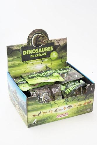 C97015 - Dinosaur figure in surprise bag - 24-piece display box